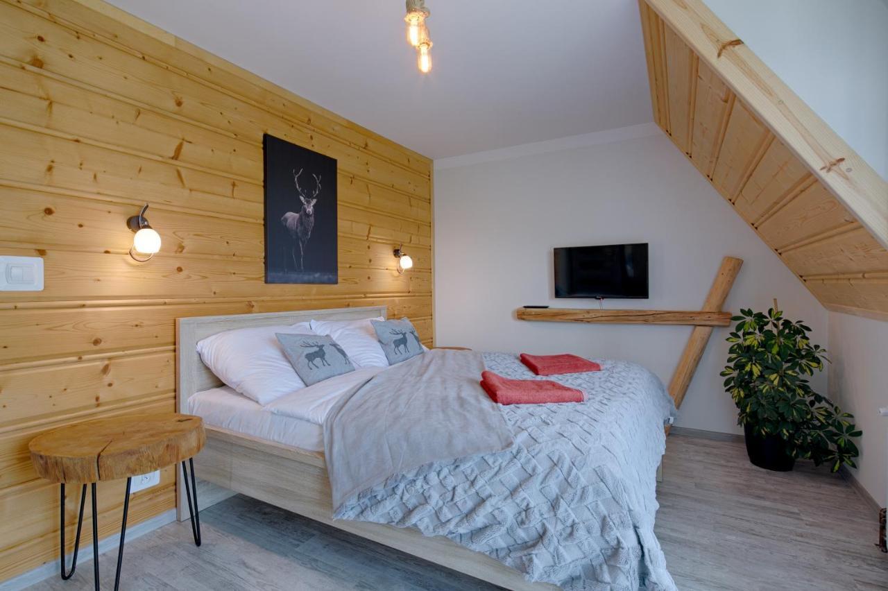Apartament Goralska Ostoja Prywatne Wejscie Widok Na Tatry 扎科帕内 外观 照片