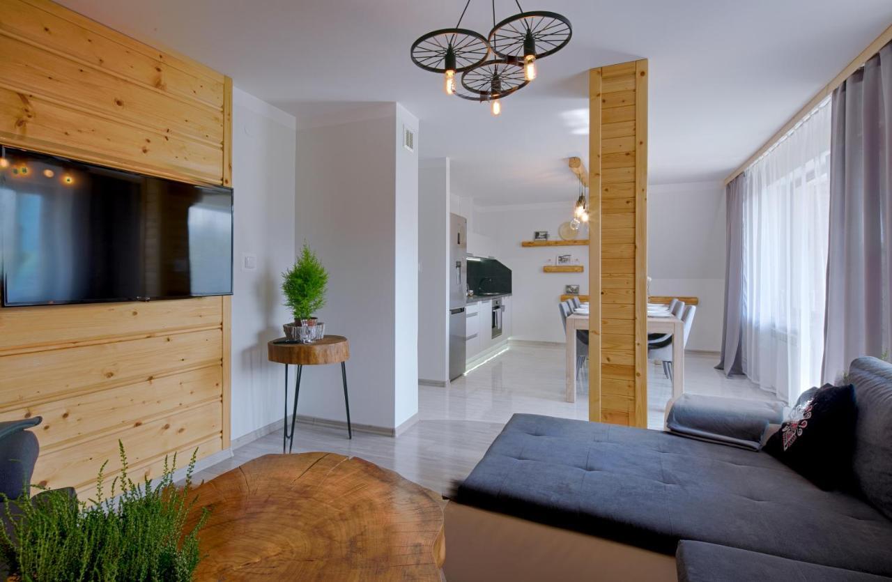 Apartament Goralska Ostoja Prywatne Wejscie Widok Na Tatry 扎科帕内 外观 照片