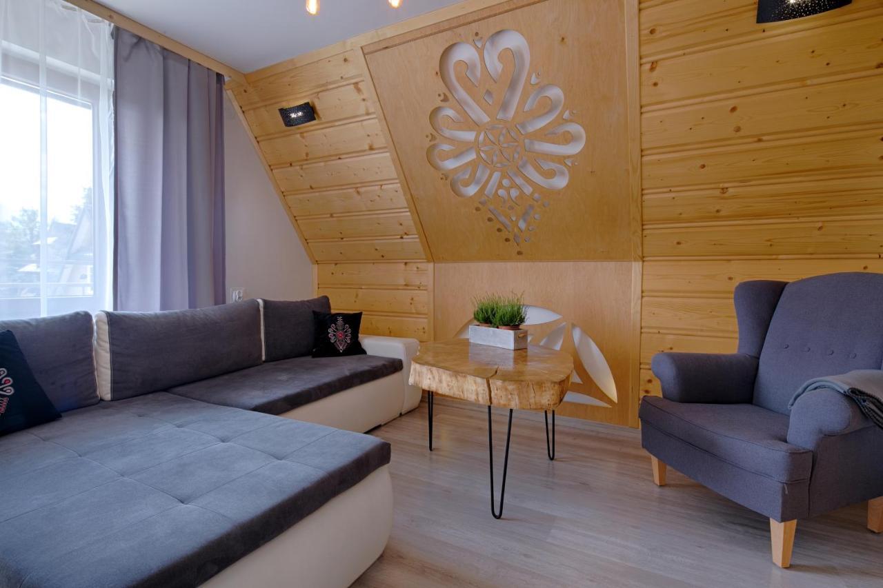 Apartament Goralska Ostoja Prywatne Wejscie Widok Na Tatry 扎科帕内 外观 照片
