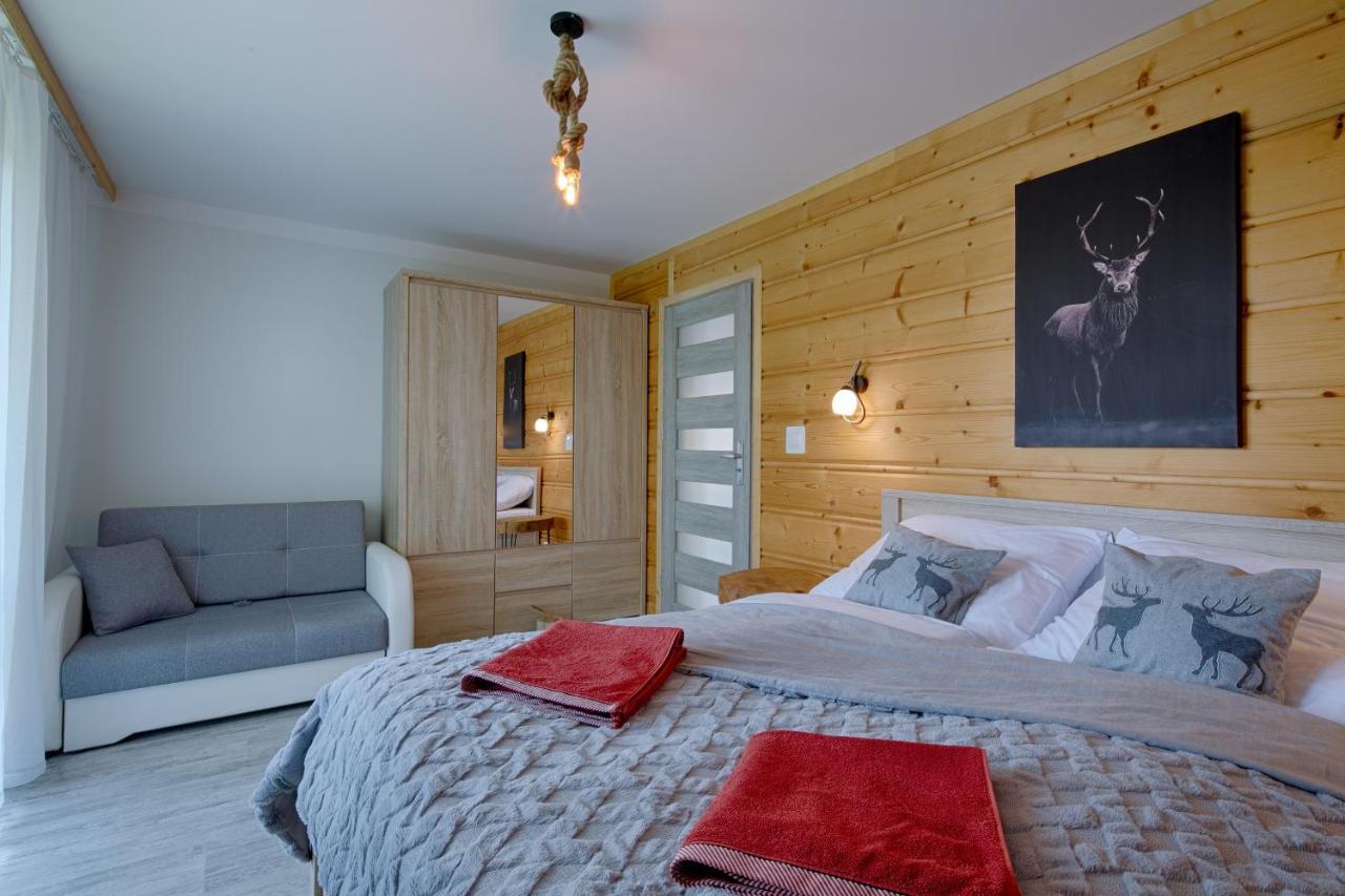 Apartament Goralska Ostoja Prywatne Wejscie Widok Na Tatry 扎科帕内 外观 照片
